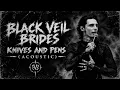 Black Veil Brides - Knives and Pens (Acoustic Cover) Ai Music Remix