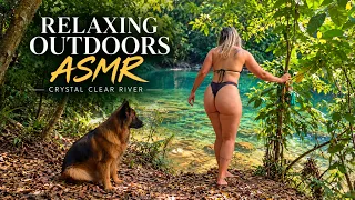 Brazilian Adventure 4K - I prepared a delicious snack with barbecue meat by the river.