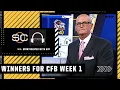 SVP s Winners for Week 1 of college football