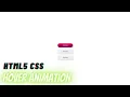 CSS Button Hover Animation Effect Poor Coder