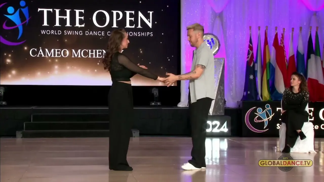 Benji Schwimmer and Cameo McHenry - Jack & Jill Swing - Champions Finalist - The Open 2024