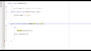 Java Validation Validating a Number