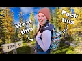 How I Pack and Prepare for Day Hikes