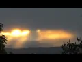 Astounding sunset on October 15 2023 timelapse from Bristol Vermont