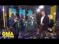 Michael Strahan faces football foe in Philadelphia l GMA