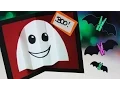 DIY Halloween Card Bat Gift Tag Clips