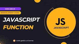 JavaScript Functions Full Stack Web Development Web Development Tutorial