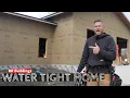 Modest House 16 Water Tight Home and Installing the Best WRB yet