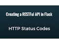 Handling HTTP Status Codes In a Flask RESTFul API