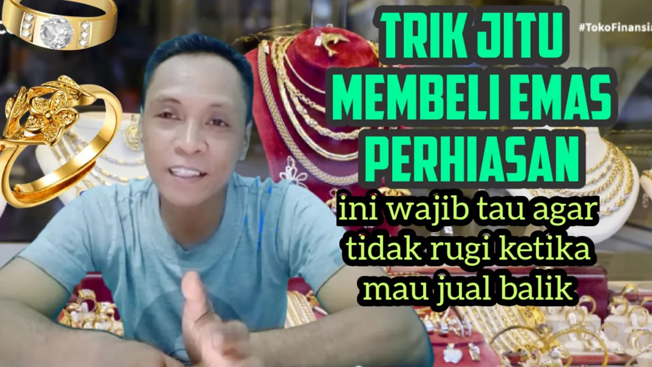 Untung Mana, Emas Antam Batangan atau Emas Perhiasan ?. 