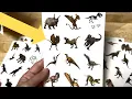 96PCS Dinosaur 3D Pre-Cut Temporary Tattoos - Stickers for Birt ay Party Supplies Decorations and