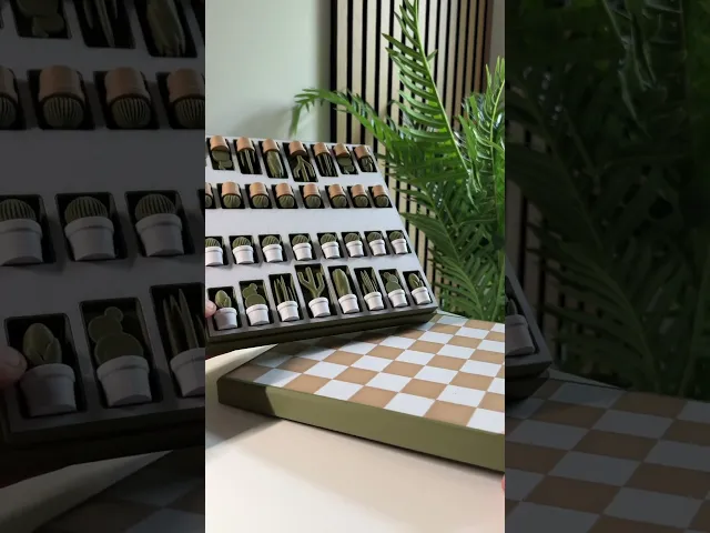 Chessactus, chess set. video thumbnail