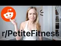 Personal trainer answers questions from Petite Fitness on Reddit