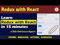 Learn Redux with React in just 15 minutes A Redux Crash Course