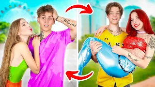 ملكة المدرسة مقابل الفتاة المسترجلة فتاة ناعمة مقابل فتاة إلكترونية 