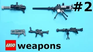 How to build custom Star Wars Battlefront weapons/star cards/power ups! LEGO Star Wars MOC. 
