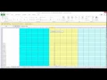 Unit Operations - Excel Unit Operation Basic Setup