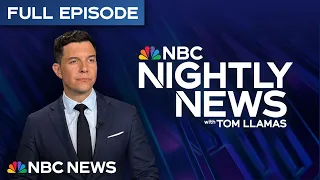 NBC Nightly News with Tom Llamas Full Episode - Aug 4