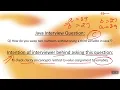 Swap two numbers without using a third variable in Java Core Java Interview Question
