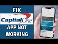 How To Fix Capital One Bank App Not Working NEW SOLUTION