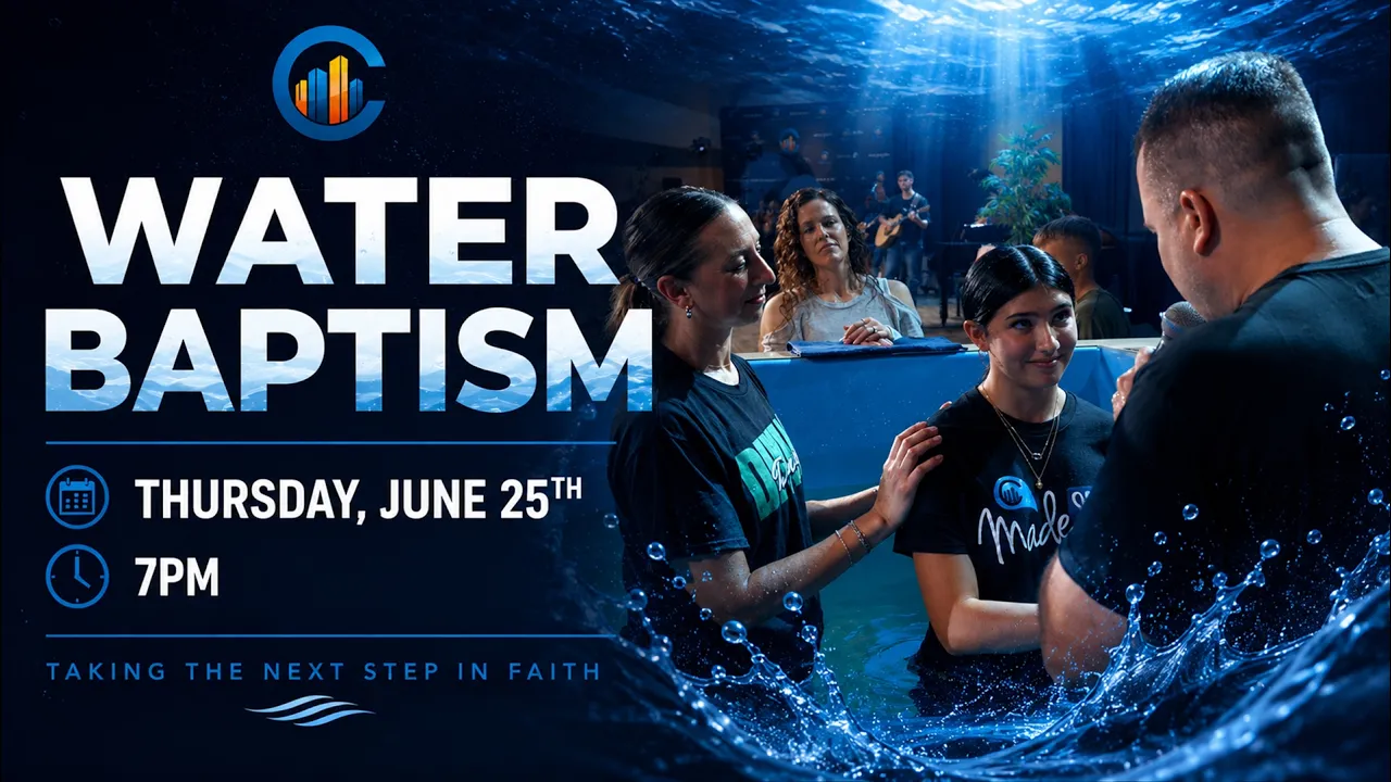 Water Baptism Service // June 25, 2026