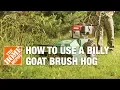 How to Use a Billy Goat Hydraulic Brush Hog Rental