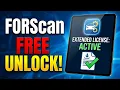 Unlock FORScan For FREE - Extended Licence Tutorial