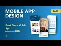 FREE Figma Tutorial Mobile App Design Book Store Studycase PART 1
