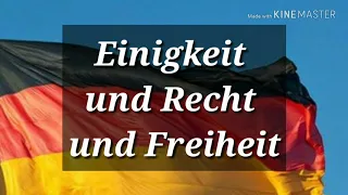 النشيد الوطني الألماني Deutsche Nationalhymne 