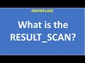 What is the RESULT - SCAN How to use RESULT