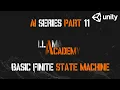 How to Make a State Machine for Enemy AI AI Series Part 11 Unity Tutorial