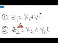 sum of two complex numbers symbolically and graphically