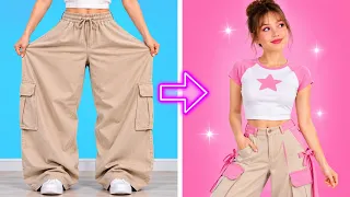 ¡HACKS DE MODA ESCOLAR SÚPER FÁCILES! ✂️ ¡Renuévalos y dale un giro a tu outfit en 5 minutos!