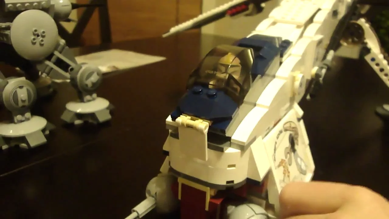LEGO Star Wars The Clone Wars Story: The Journey of a Soldier part 2 (Brickfilm animation MOVIE)
