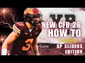 BEST XP Sliders in College Football 26 Dynasty Perfect Progression Guide