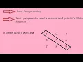 Java program to read a matrix and print it s Main diagonal Hindi