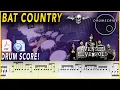 Download Lagu Bat Country - Avenged Sevenfold | DRUM SCORE Sheet Music Play-Along | DRUMSCRIBE