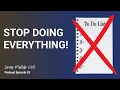How to Reclaim Your Time Stop Doing Everything and Prioritise What Matters