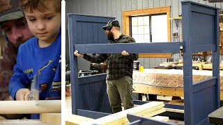 Building Bunk Beds With My 4 Year Old