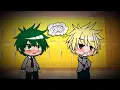 If Deku can read everyone s minds BkDk BakuDeku BNHA MHA Gacha Club Skit