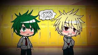 if deku can read everyones minds bkdk bakudeku bnha mha gacha club skit