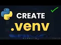 How to Create and Activate Python Virtual Environment venv in Windows Computer