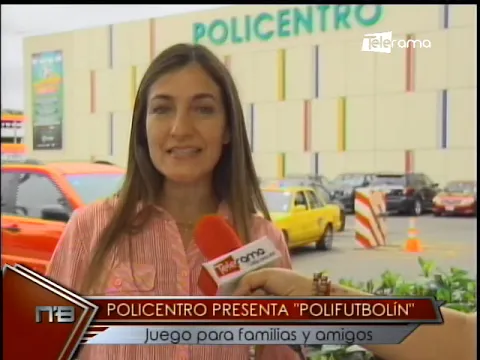 Policentro presenta Polifutbolín juego para familias y amigas