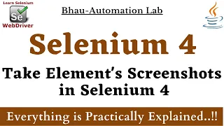 Take Screenshot of WebElement in Selenium How to Capture WebElement Screenshot in Selenium