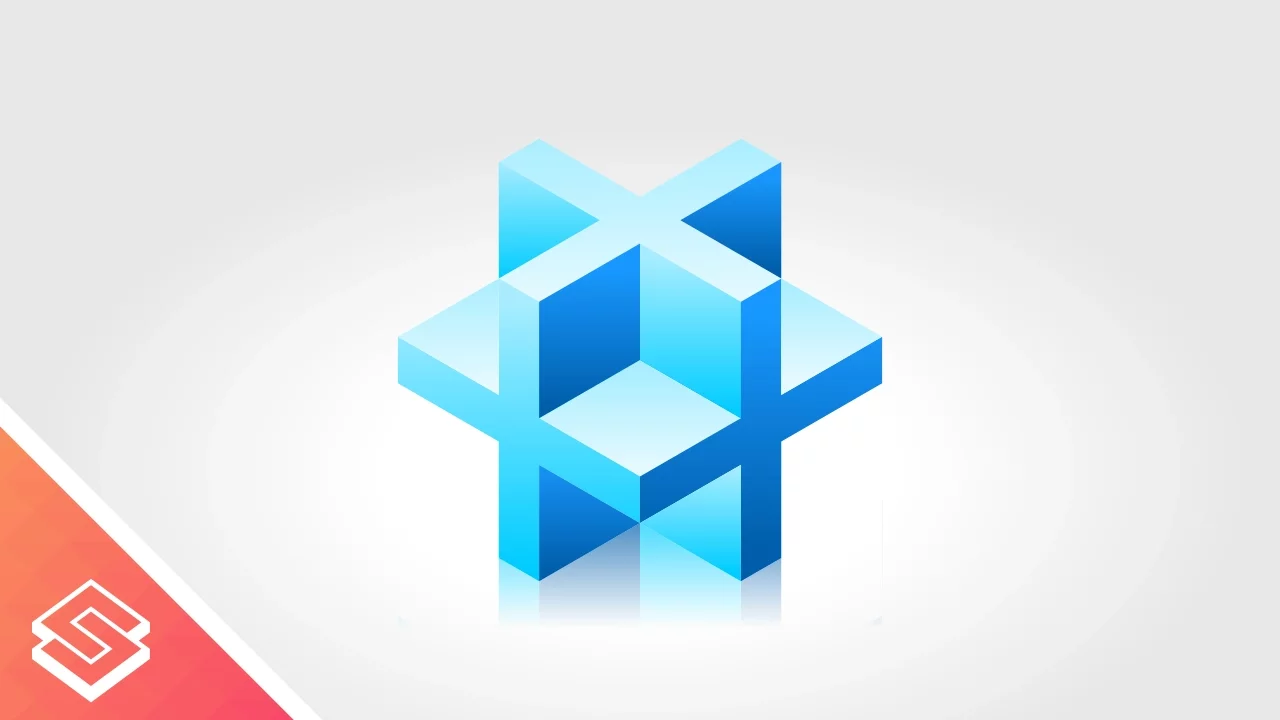 Inkscape Tutorial: 3D Cube made of Crosses