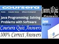 Java Programming Solving Problems with Software Coursera Quiz Answers Week 1-4 All Quiz Answers