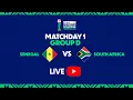 Senegal vs South Africa - U-17 Africa Cup Of Nations l Matc ay 1