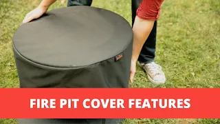 TIKI Brand Fire Pit Cover - Features