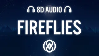 Fireflies - Martin Garrix U2 (Lyrics) | 8D Audio 🎧