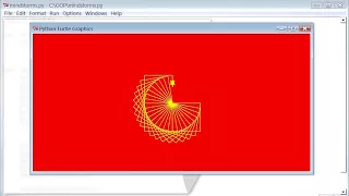 Lesson 2a Use Classes - Draw Turtles 03 Drawing Turtles Output Python Programming